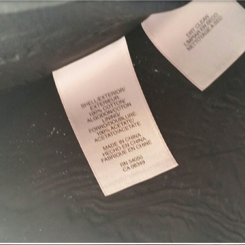 Anne Klein black short sleeve blazer - Picture 5 of 7